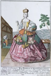 La moglie del guantaio, c.1735